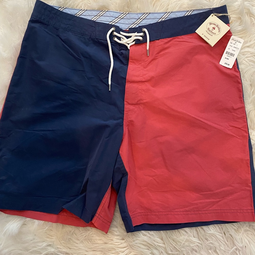 NEW! Brooks Brothers Swim Trunks